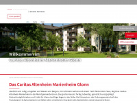 caritas-altenheim-glonn.de Webseite Vorschau