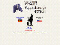 woelfl-appaloosas.de Webseite Vorschau