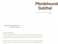 pferdefreunde-sulzthal.de Webseite Vorschau