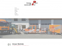 pflaster-pfadisch.de Webseite Vorschau