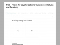 pgb-praxis.de Webseite Vorschau