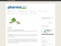 pharmafakt.de Webseite Vorschau