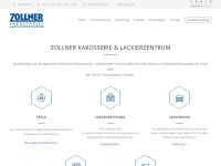 zollner-karosserie.de Webseite Vorschau