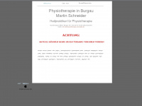 physiotherapie-schneider.de Webseite Vorschau