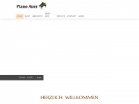piano-auer.de Webseite Vorschau
