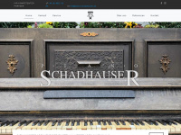piano-schadhauser.de Webseite Vorschau