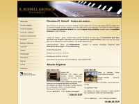piano-schnell.de Webseite Vorschau