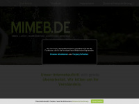 mimeb.de Webseite Vorschau
