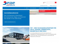 fdf-dach.de Webseite Vorschau