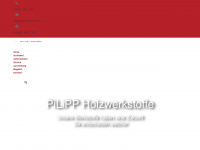 pilipp-holzwerkstoffe.de Webseite Vorschau