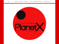 planetx-tegernsee.de Webseite Vorschau