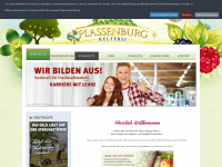 plassenburg-kelterei.de Webseite Vorschau