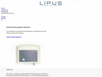 lipus.info Webseite Vorschau
