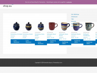 keramik-shop.eu Webseite Vorschau