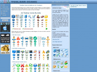 toolbar-icons.com Webseite Vorschau