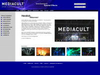 mediacult.de Webseite Vorschau