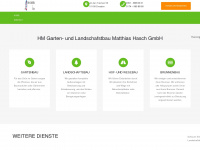 gartenbau-landschaftsbau-hasch.de Webseite Vorschau