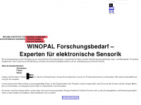 winopal.com Webseite Vorschau