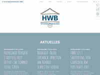 hwb-hofheim.de Webseite Vorschau
