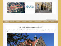 maxgym.musin.de Webseite Vorschau