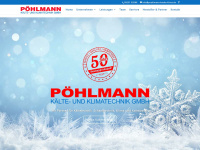 poehlmann-kaelte-klima.de Webseite Vorschau