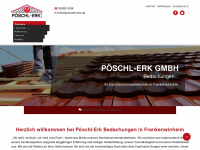 poeschl-erk.de Webseite Vorschau