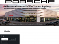 porsche-augsburg.de Webseite Vorschau