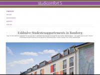 studicomfort.de Webseite Vorschau