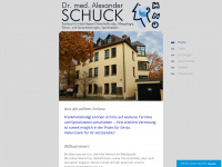 praxis-dr-schuck.de Webseite Vorschau