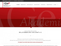 agep-akademie.de Webseite Vorschau