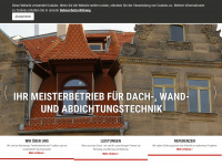 preissinger-dach.de Webseite Vorschau