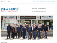 prell-fink.de Webseite Vorschau