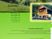 raststaette-wildbach.de Webseite Vorschau
