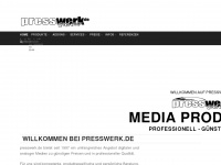 presswerk.de Webseite Vorschau