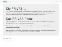 privasportal.de Webseite Vorschau