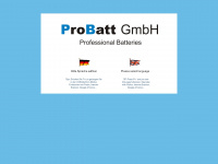 probatt.net Webseite Vorschau