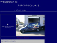 profiglas.de Webseite Vorschau