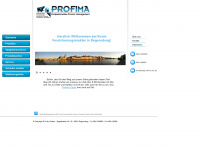 profima-net.de Webseite Vorschau