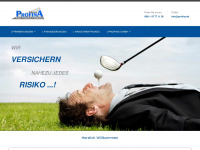 profina.de Webseite Vorschau