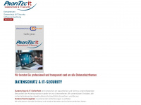 profitec-it.de Webseite Vorschau