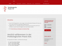 proktologie-kiel.de Webseite Vorschau