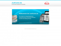 juskomm.de Webseite Vorschau