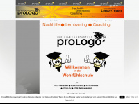 prologo.de Webseite Vorschau