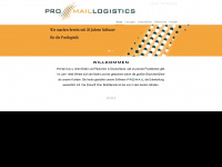 promail-logistics.de Webseite Vorschau