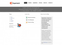 exper-tech.com Webseite Vorschau