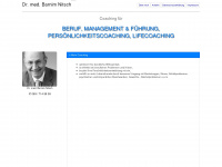 coaching-dr-nitsch.de Webseite Vorschau