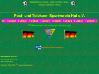 ptsv-hof-fussball.de Webseite Vorschau
