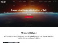 helvar.com Webseite Vorschau