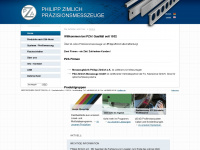pza.de Webseite Vorschau