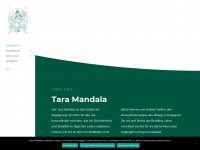 tara-mandala.de Webseite Vorschau